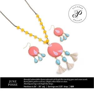 💜Plunder Posse Set - Necklace & Earrings